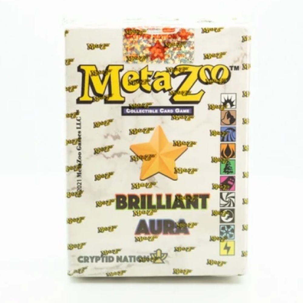 New MetaZoo: Cryptid Nation - Brilliant Aura Deck